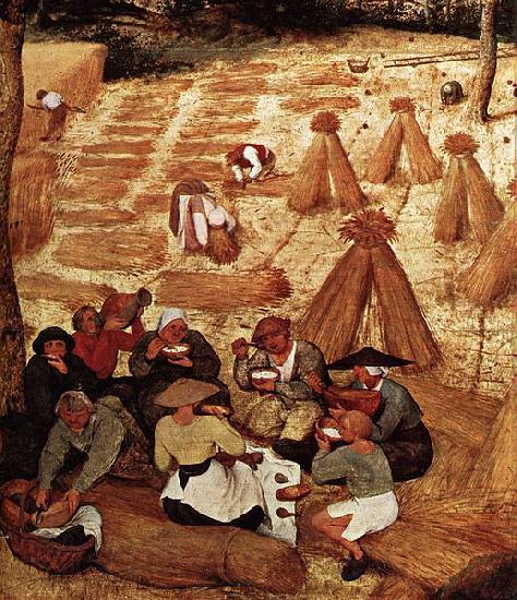 Pieter Bruegel the Elder The Corn Harvest France oil painting art